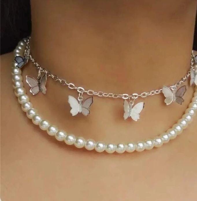 2-Layered Silver-Plated Choker