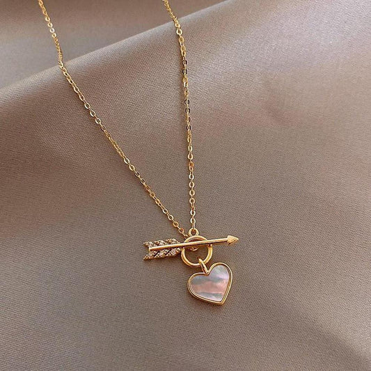 Arrow Heart Design Pendant