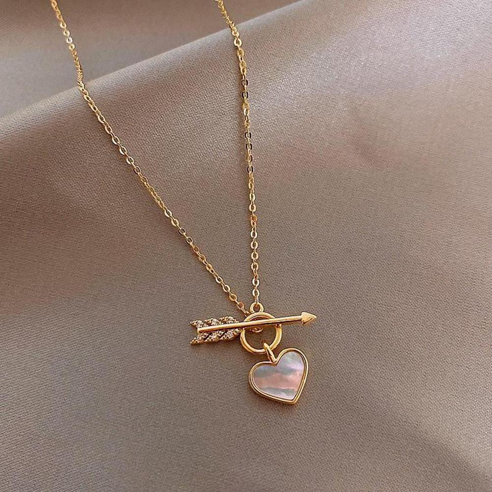 Arrow Heart Design Pendant