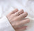 Minimalist Pearl &amp; Silver Ring Set – 5-Piece