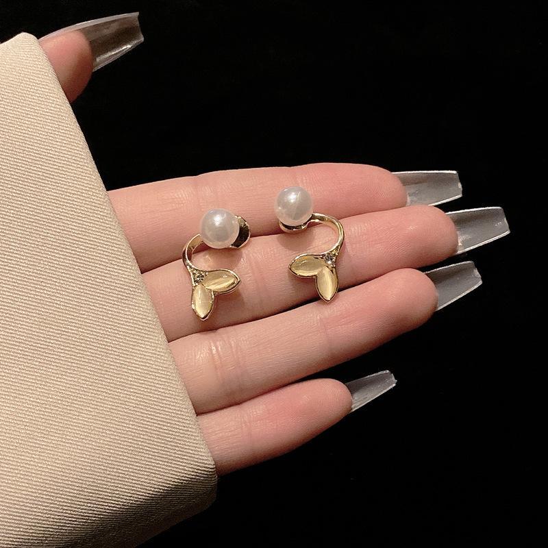 Funky Gold-Plated Rhinestone Studs