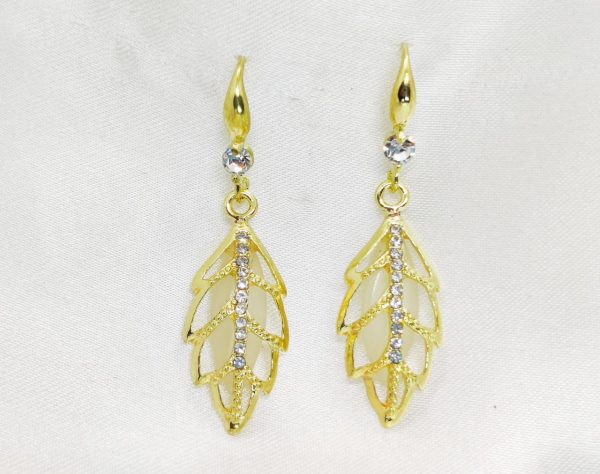 Golden Leaf Earrings